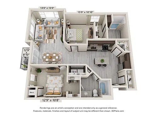 Floor plan 4F