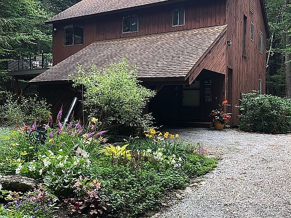 Main house front elevation. 