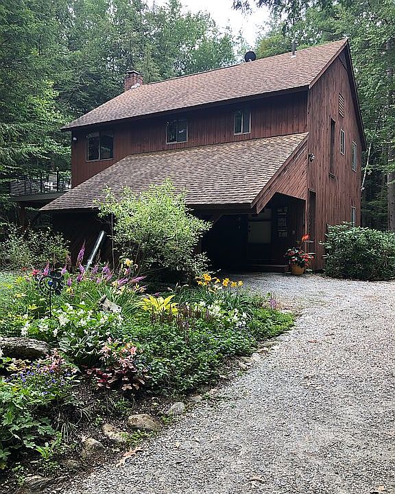 Main house front elevation. 