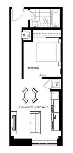 Floor plan 1-M