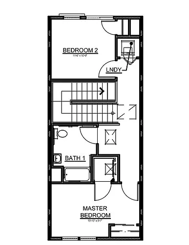 Floor plan 2 Bedroom