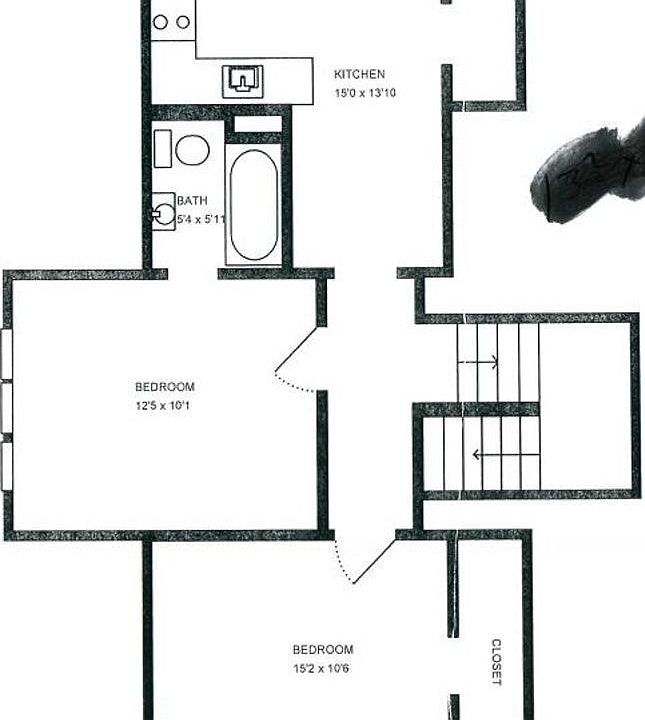 1st image of 429 Lovisa St APT 3