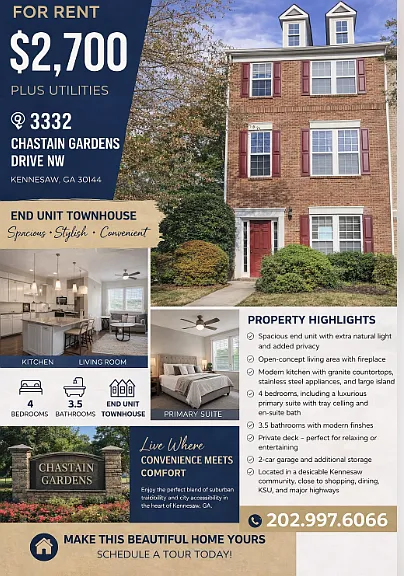 3332 Chastain Gardens Dr NW — Photo 1