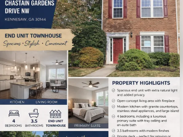 3332 Chastain Gardens Dr NW, Kennesaw, GA 30144