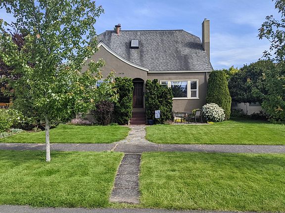 Front of home.