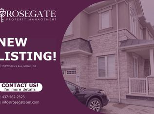153 Whitlock Ave, Milton, ON L9E 1G1