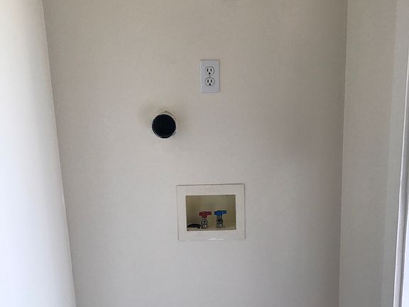 Dryer and Washer area