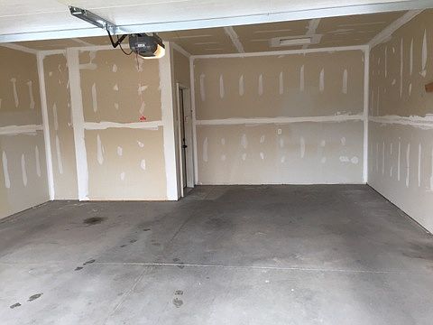 Inside garage