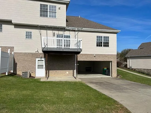 Rear - Patio & Garage