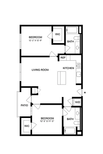 Floor plan B1B