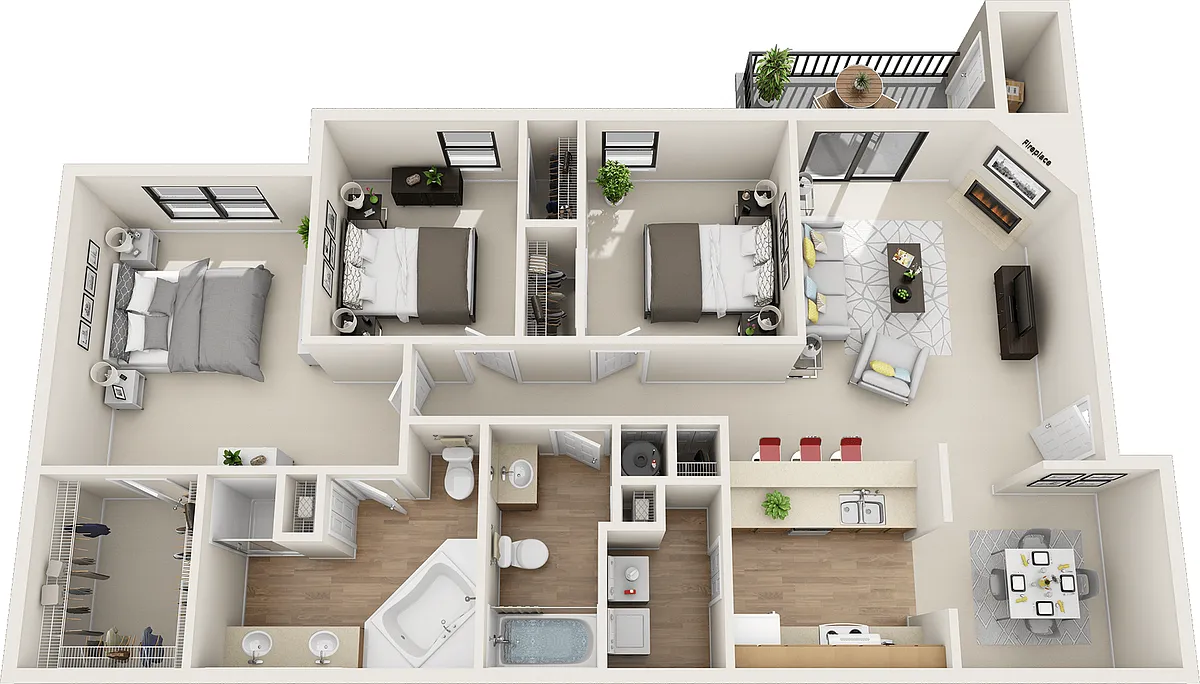 Floor plan Oak