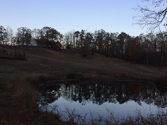 Pond beside the barn
