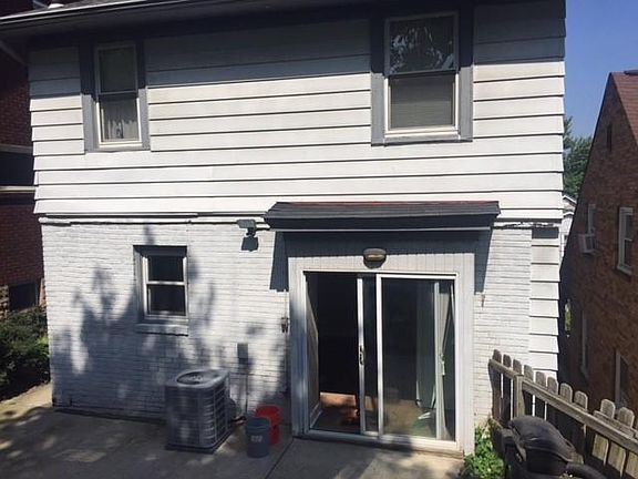 Back Entrance, Concrete patio