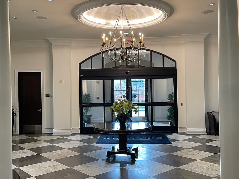 Lobby and community spaces.