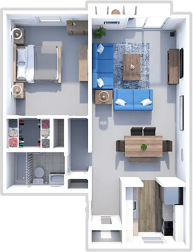 Floor plan The Aspen