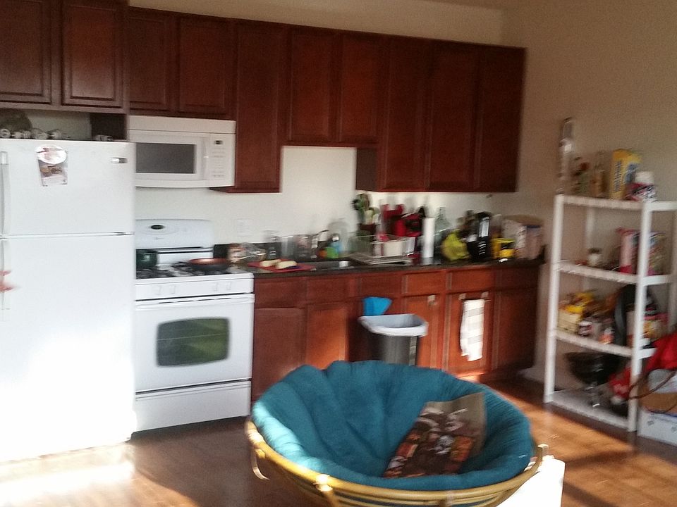 Gas stove, microwave, garbage disposal, tons of cabinet spac