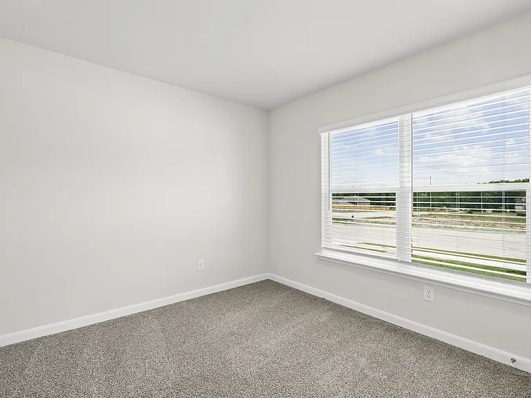 The secondary bedrooms are a great space for a children's bedroom, guest room, or home office.