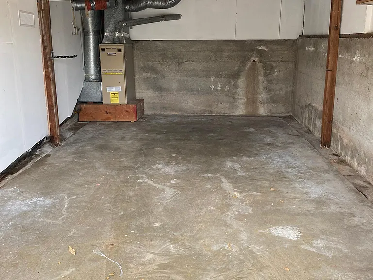 Interior of Garage.