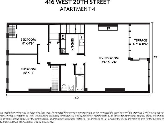 2nd image of 416 W 20th St APT 4