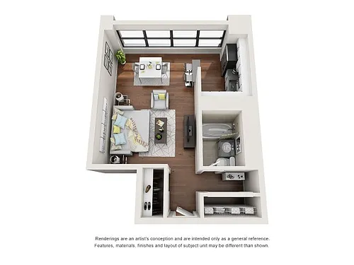 Floor plan Studio