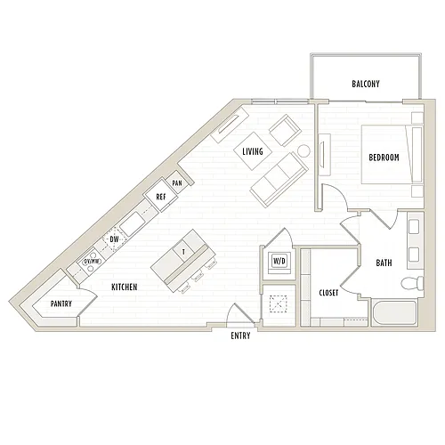 Floor plan A73