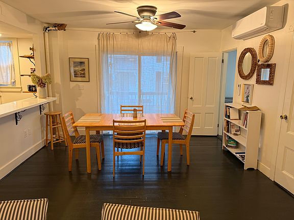 Heat pump in the upper right