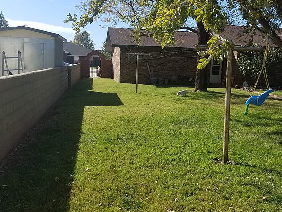 View backyard; NE to South.