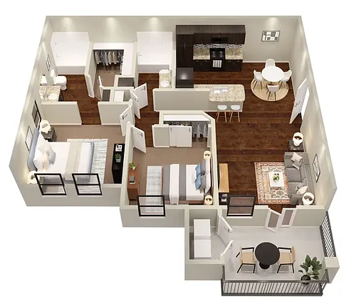 Floor plan B1