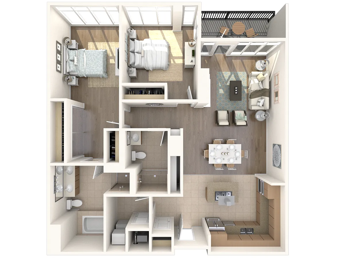 Floor plan Monterey