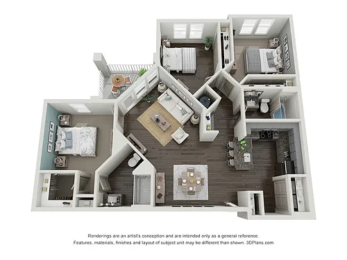 Floor plan Monroe
