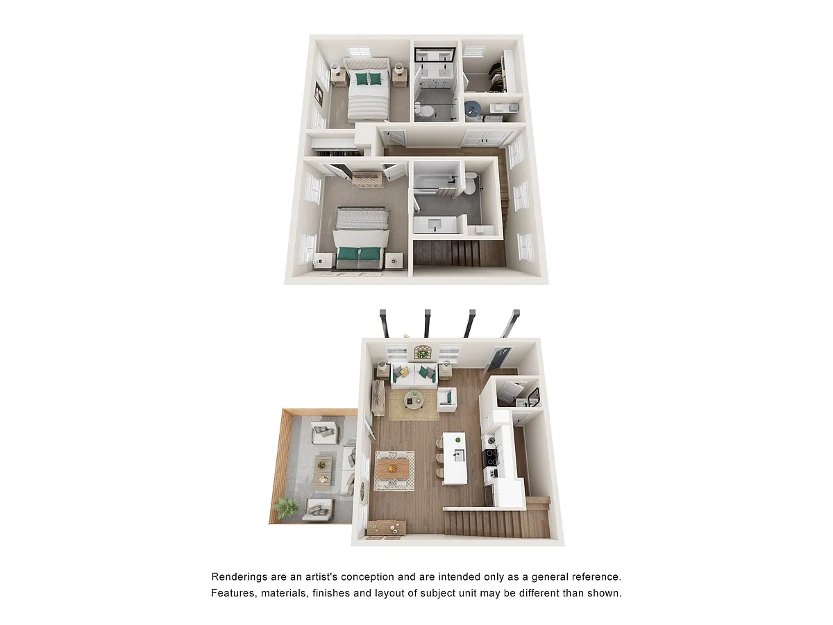 Floor plan B1C