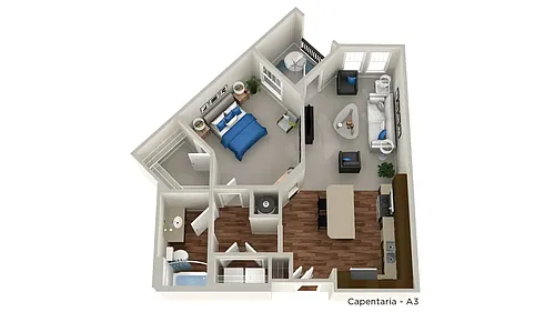 Floor plan Capentaria