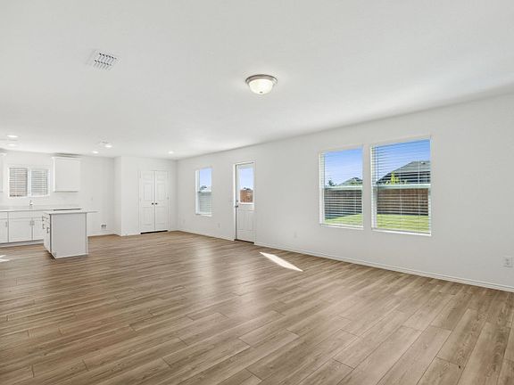 Open-concept throughout home