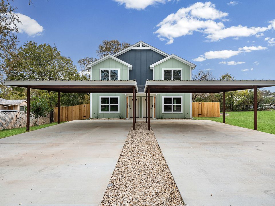 Front View- Detached car garage for covered parking in all weather