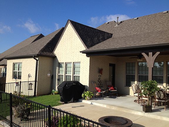 Sunrise facing back porch