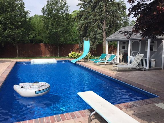 Inground Pool W/ Pool House