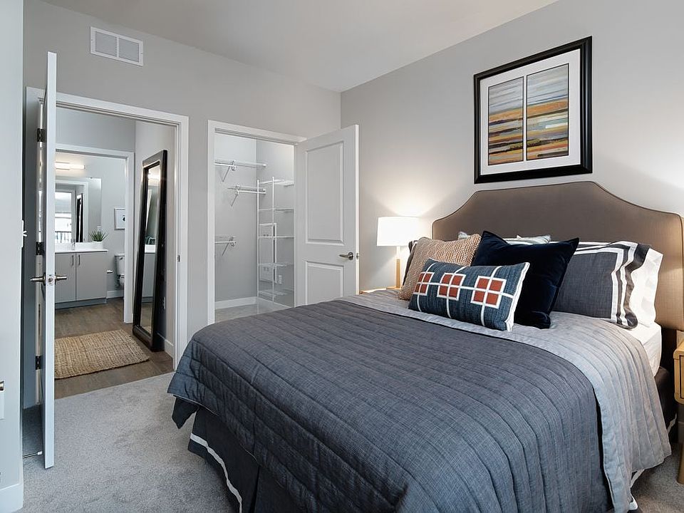 Bedroom with closet
