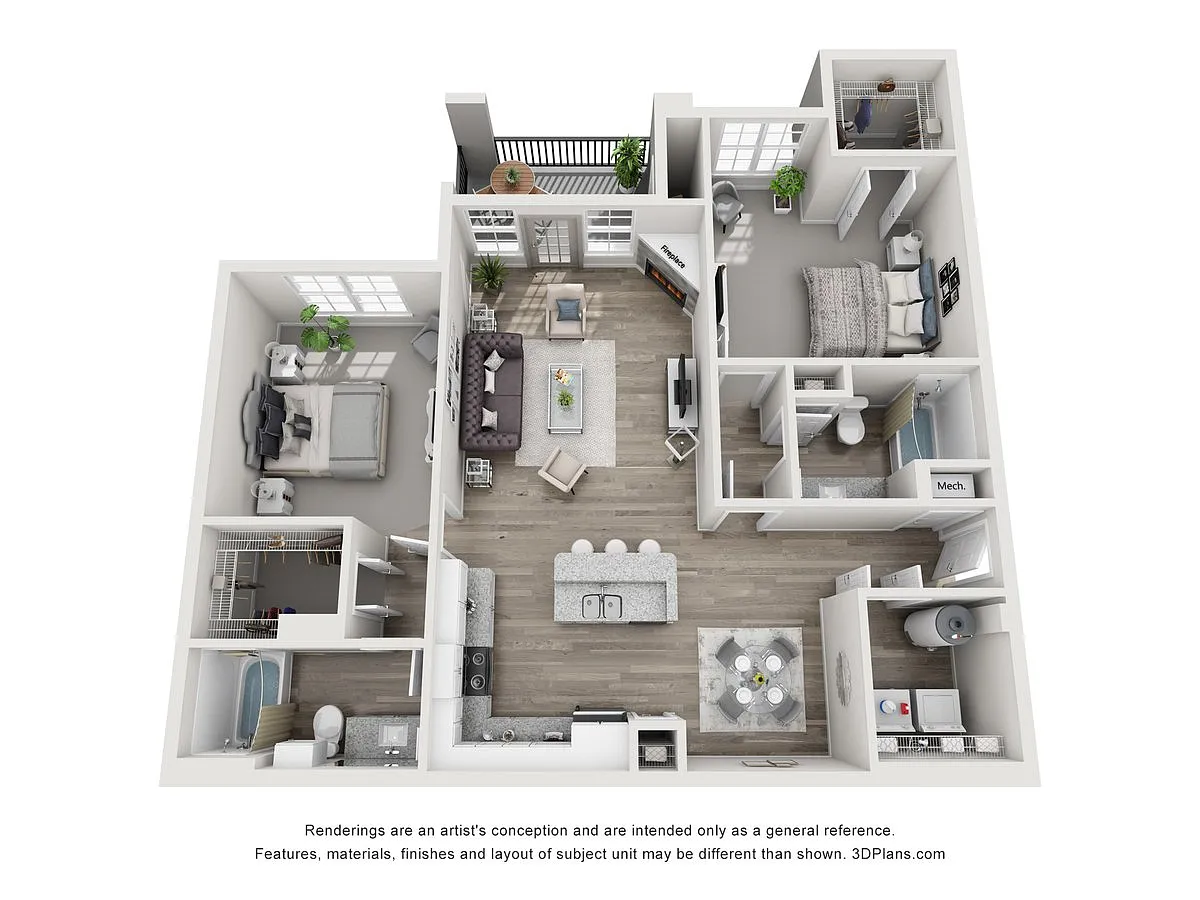 Floor plan Redwood
