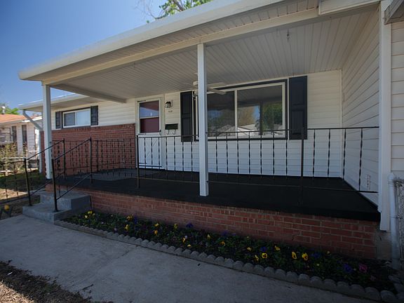 Covered front porch