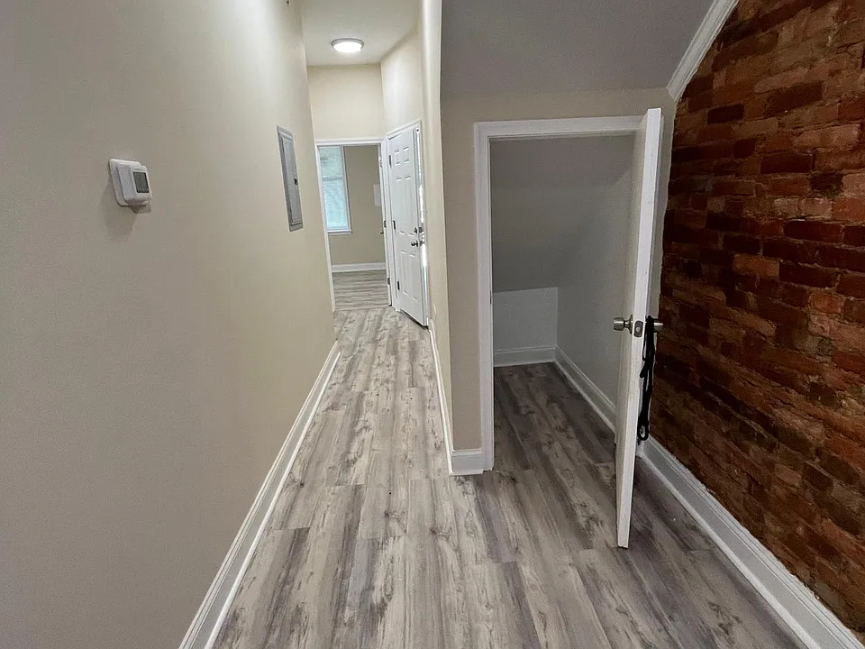 Apartment A hall way.