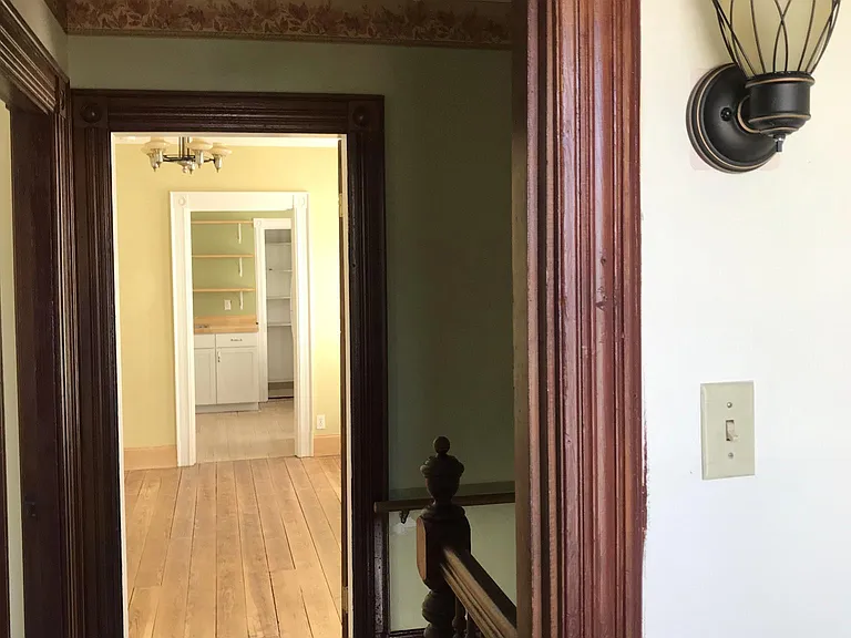 Hallway as seen from plus room