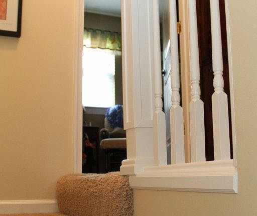 stairs to upper landing