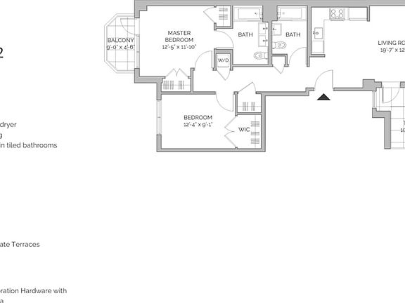 2nd image of 533 E 12th St #Penthouse B
