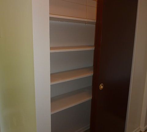 Large pantry in kitchen