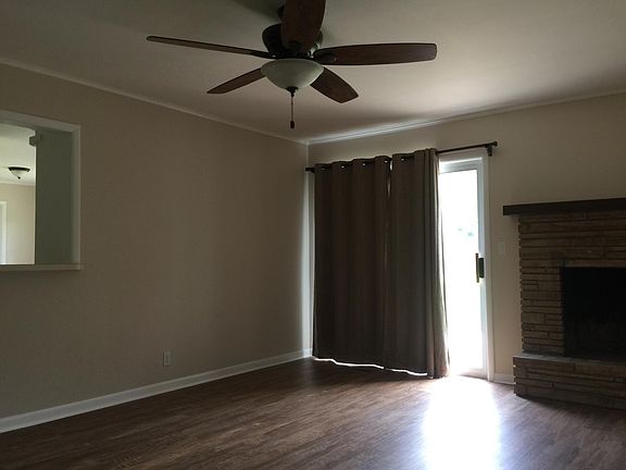Living Area With Fireplace - Next To Kitchen