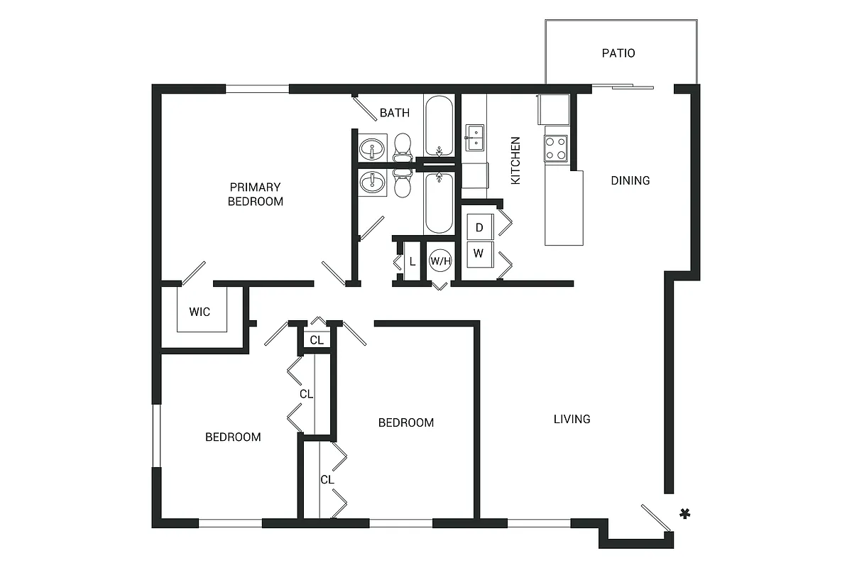 Floor plan Willow