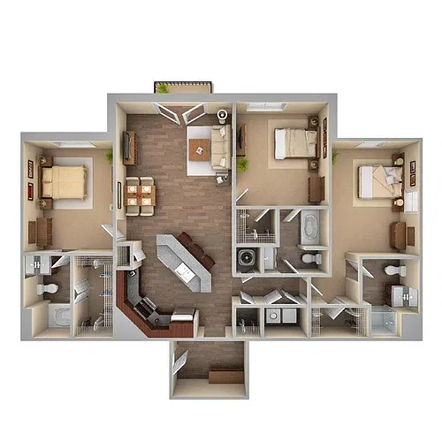 Floor plan C-1 (PHASE 2)