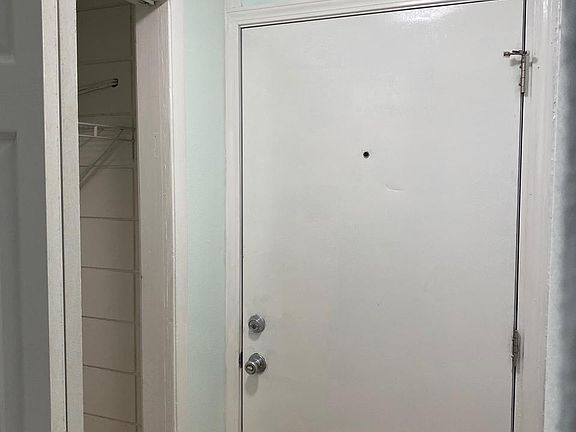 entry with hall closet