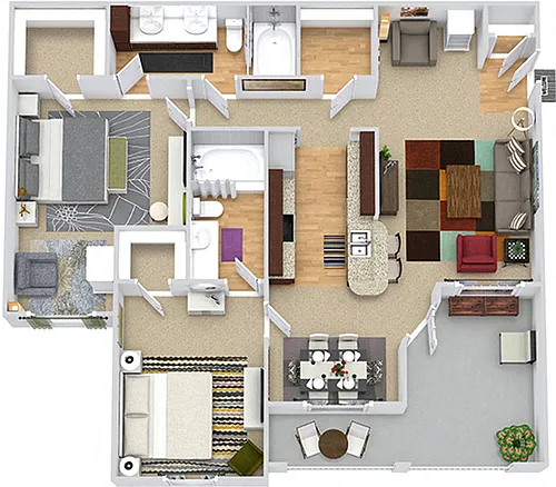 Floor plan Buxton