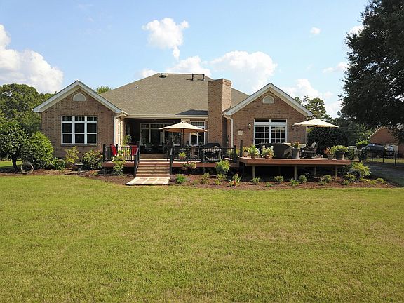 Back deck and covered patio